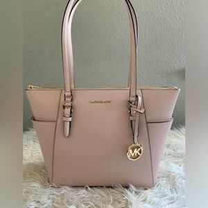 Michael Kors Powder Blush Charlotte Tote